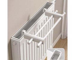 Radiator Droogrek 2 Bars voor Kleding en Handdoeken - Compact en Efficiënt