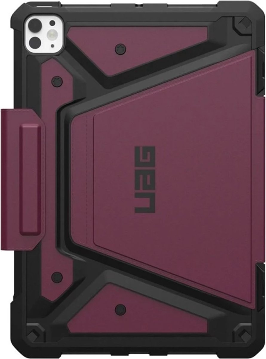 UAG Metropolis SE Bookcase voor de Apple iPad Pro 11 (2025) M5 / (2024) M4 - Bordeaux