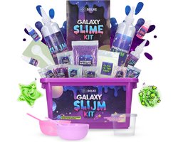 foto van Bolke® - Slijm - slijm maken - Ruimte speelgoed - slime - slijm pakket - slijm maken voor kinderen - glow in the dark - speelgoed voor kinderen - sinterklaascadeau
