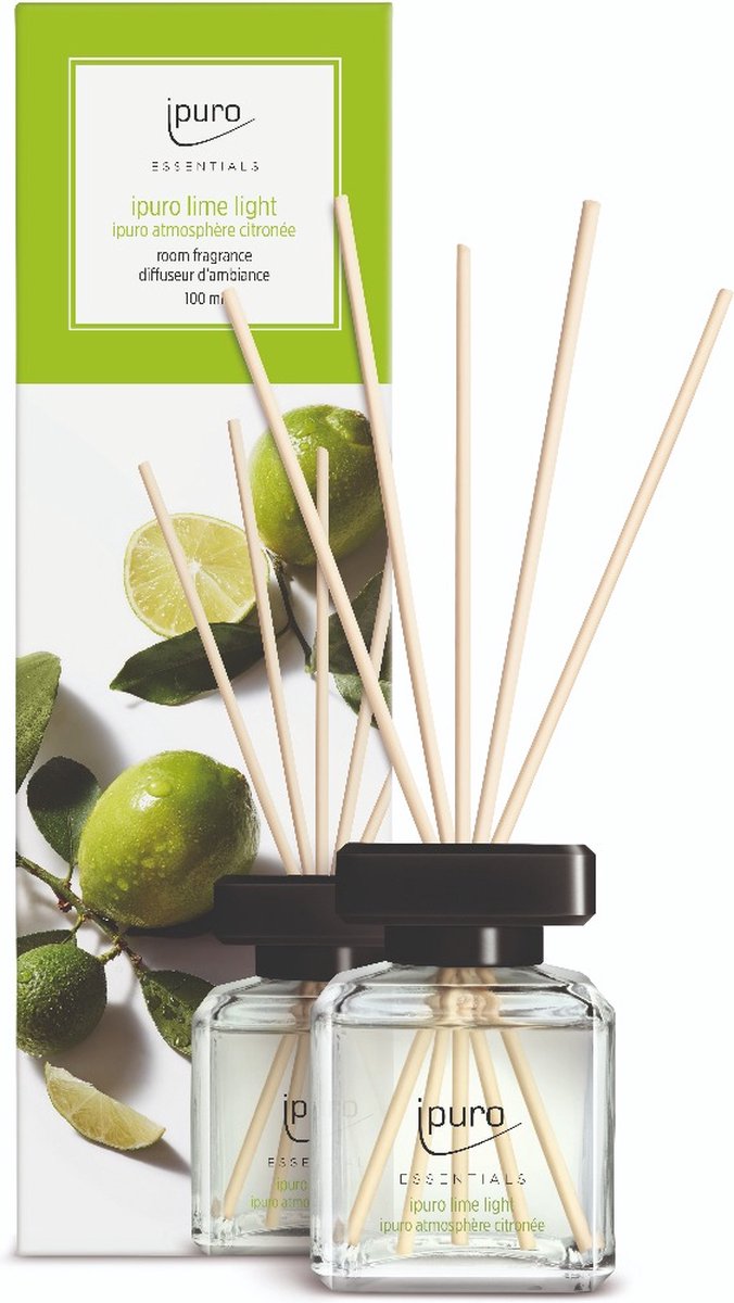 Goedkoopste Ipuro Geurstokjes Essentials Lime Light 100 ml