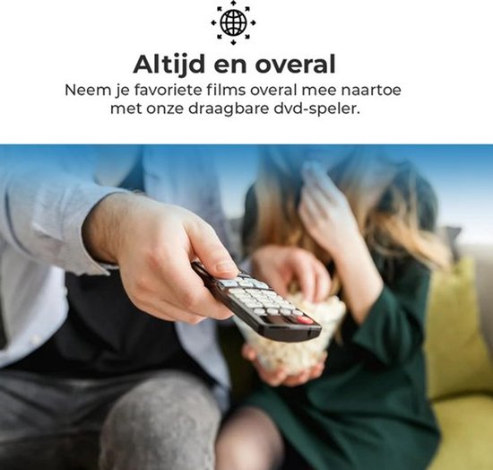 Externe DVD Speler Premes - USB 3.0 - DVD’s & CD’s Branden en Lezen - DVD Speler Laptop - Externe DVD Speler voor Laptop - Geschikt voor Windows 11 - Mac OS - Externe CD Speler - DVD Brander - CD Brander - Portable