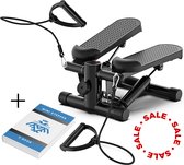 Marbo Stepper - Stepper Fitness - Home Trainer - Verstevigd - 2 weerstandsbanden - Met Monitor - verstelbare weerstand - step fitness - mini stepper - Verticale stepper - professioneel -  - Stair Stepper - Step-apparaat - Mini Fitnessapparaat - Step