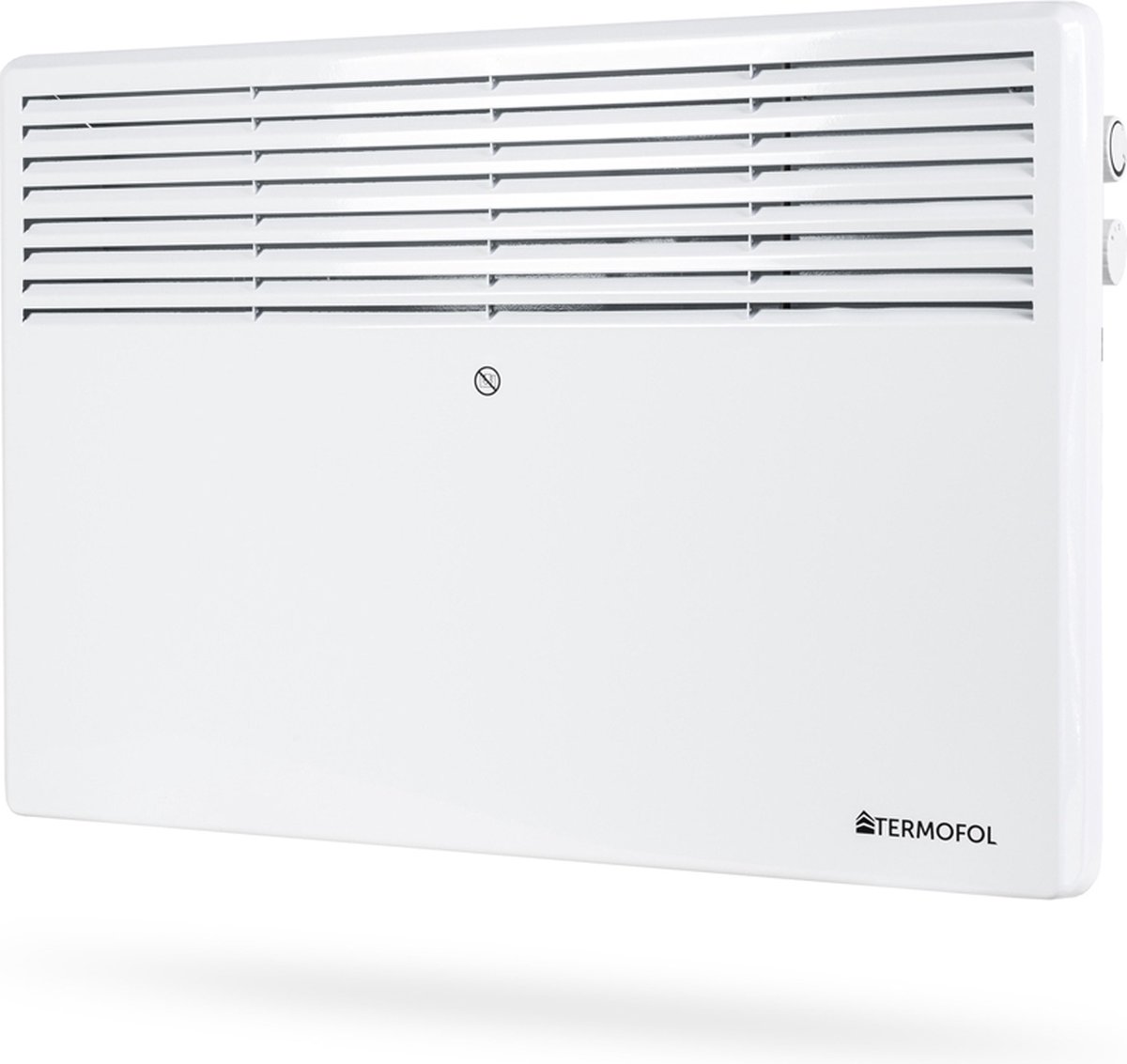 TL convector met ingebouwde thermostaat met wielen 1250/2500 watt