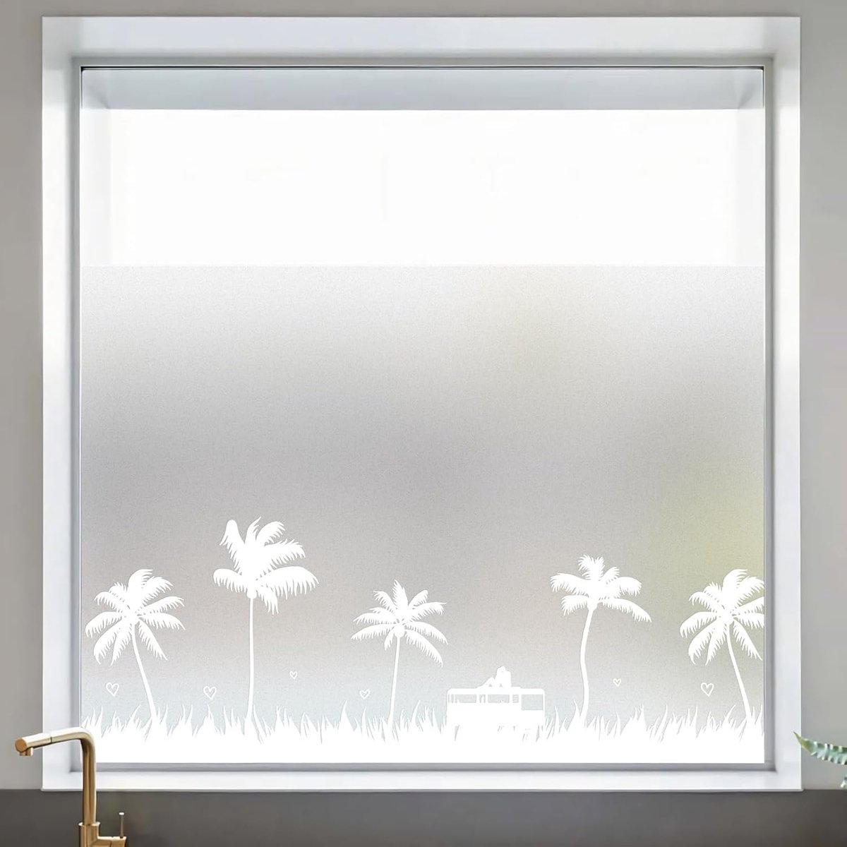 Solacis Privacy Folie Raam - Raamfolie - Folie Raam - Zichtwerend - Anti Inkijk Raamfolie - Must have voor uw privacy! Wit