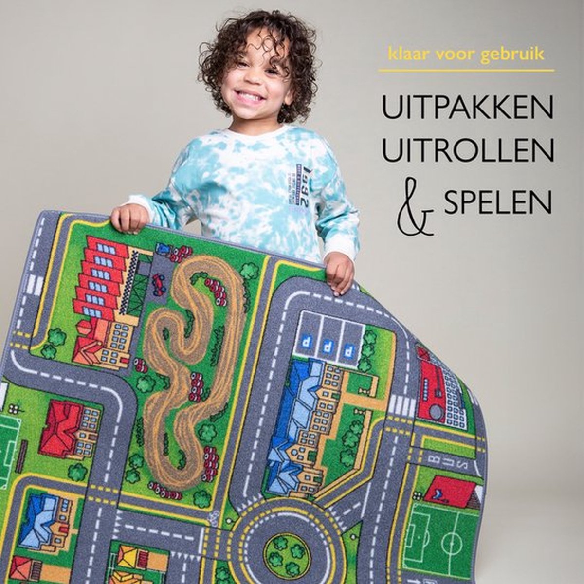 Playcity Speelkleed Play City - Zacht speelkleed 80 x 120 cm — afbeelding 3
