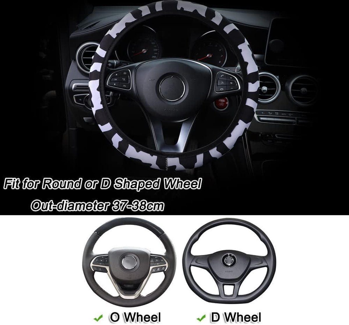 Stuurhoes bloemen kopen? | Auto interieur accessoires