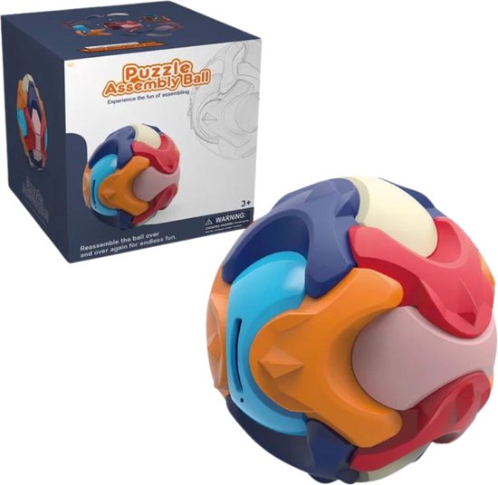 Playos® - 3D Puzzel Bal - Spaarpot - Hersenkraker - Ruimtelijke Puzzel - Ruimtelijk Inzicht - Educatief Speelgoed - Sinterklaas