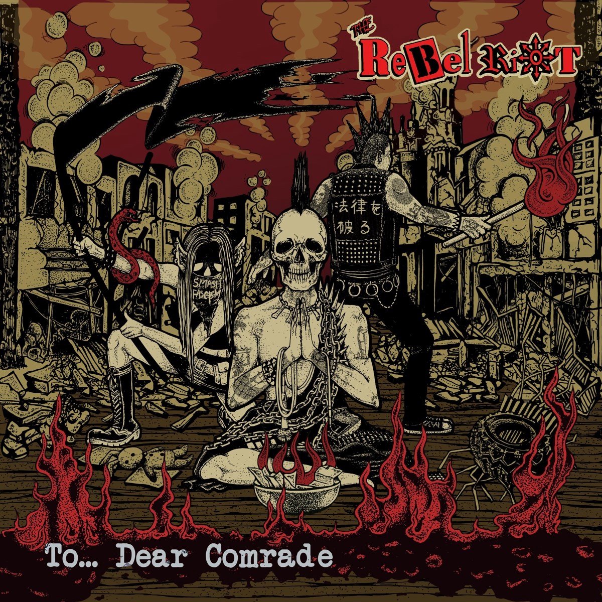The Rebel Riot - To...Dear Comrade (LP) (Coloured Vinyl)