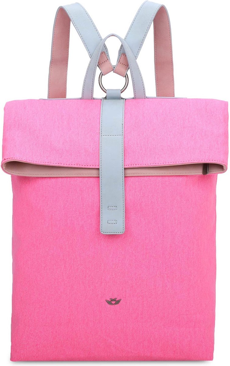 Fritzi aus Preußen rugzak Canvas Izzy03 Backpack Neon Pink neonroze