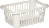 Panier à linge - Blanc - 66,5 x 43,5 cm - 55L