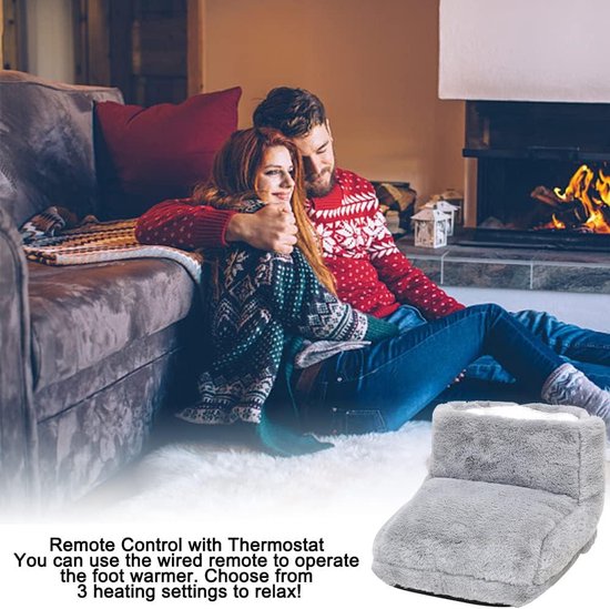 Todeco - Voetwarmer, elektrische voetverwarming met 3