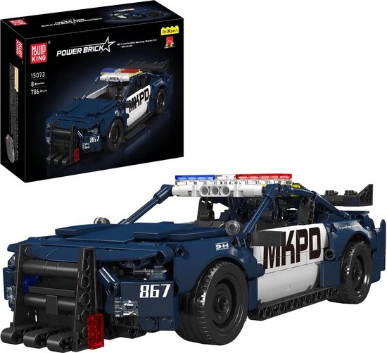 Mould King 15073 Mustang Politieauto Bouwmodelset | 786 Stuks