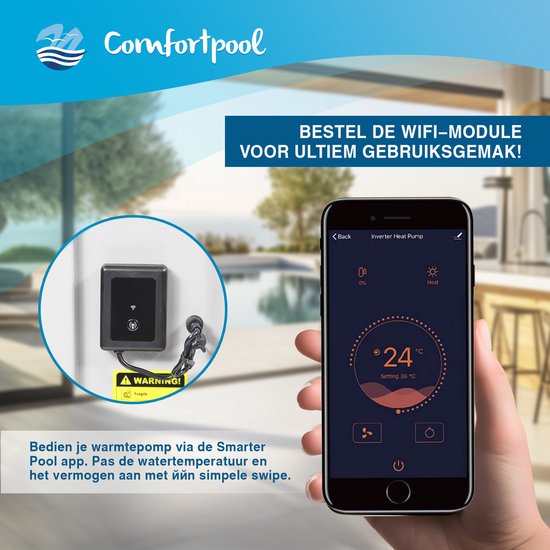 Wi Fi Module For Pool Heat Pump ComfortPool WiFi Module voor Inverter Pro warmtepomp | bol