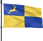 VlagDirect - Drapeau Putten - Drapeau de la municipalité de Putten - 90 x 150 cm.