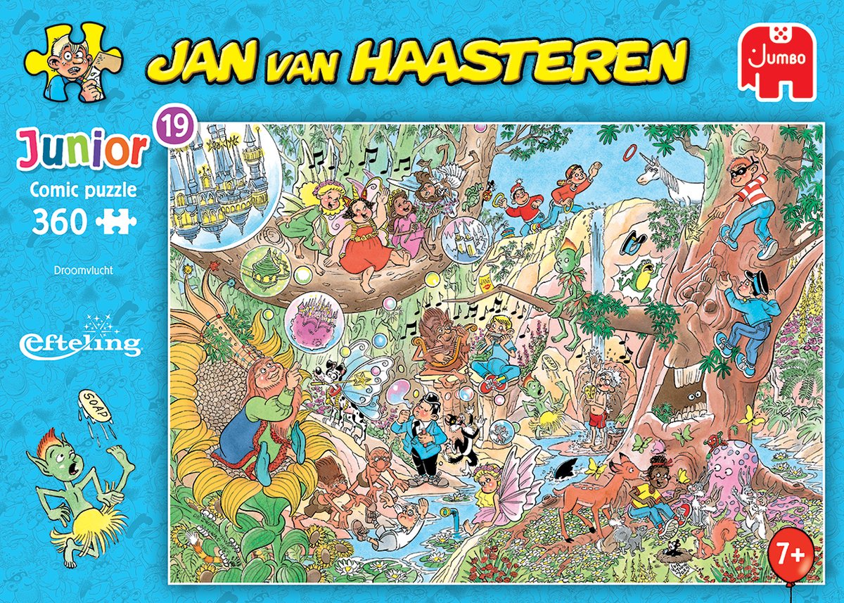 Jan van Haasteren Junior - Efteling Droomvlucht - 360 stukjes puzzel — afbeelding 4
