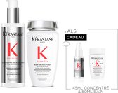 Kérastase Première Layering Duo + 2 Cadeaus - Pre-Shampoo 250ml & Shampoo 250ml + Pre-Shampoo Travelsize & Shampoo Travelsize Cadeau - Voor Overbewerkt & Beschadigd Haar
