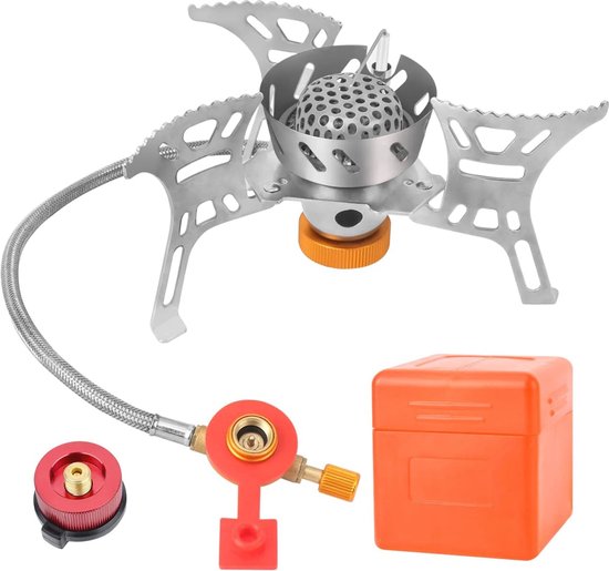 Trangia Gasbrander, Camping Kachel Go-systeem Adapt Gas Conversie voor Trangia Kachel Gs2000 Ce Goedgekeurd Outdoor Camping (1 ST