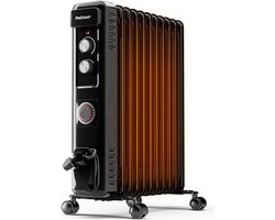 Luxe Olieradiator – Met Thermostaat – Oliegevulde Radiator – Elektrisch – Verwarming – 3 Instelbare…