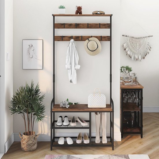 Étagère de rangement en bois à plusieurs niveaux Chengming 3 Grand espace de ran