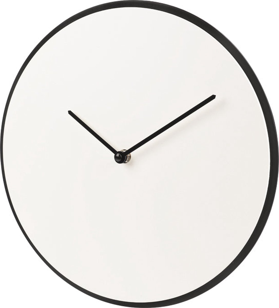 SensaHome Wandklok Cairo - Minimalistische Klok - Scandinavisch Nordic Stijl - Ø30cm - Beige