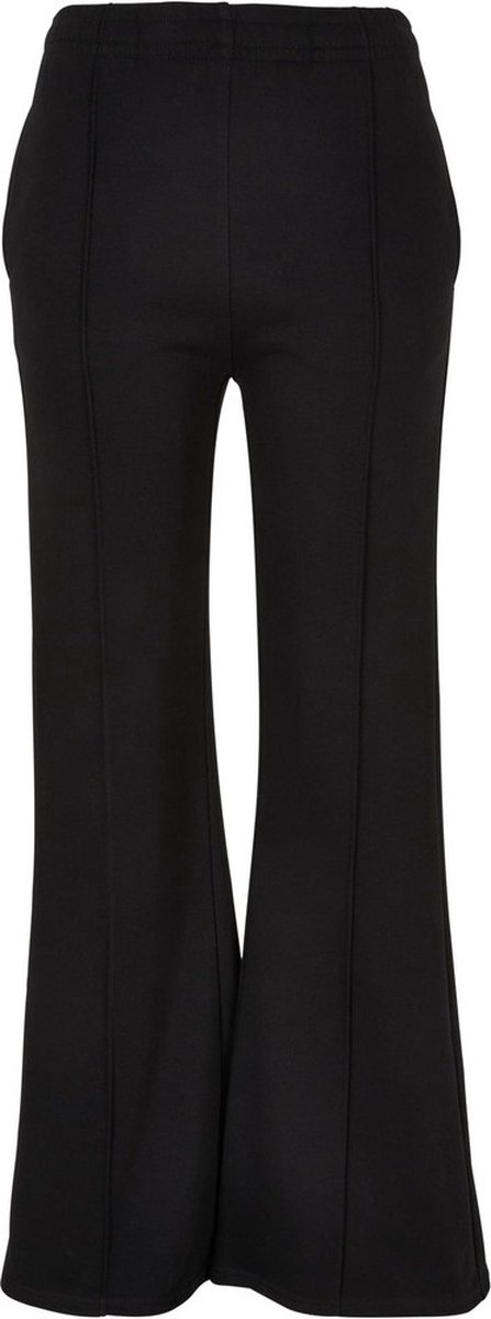 Urban Classics Pin Tuck Terry Flared broek XS Zwart