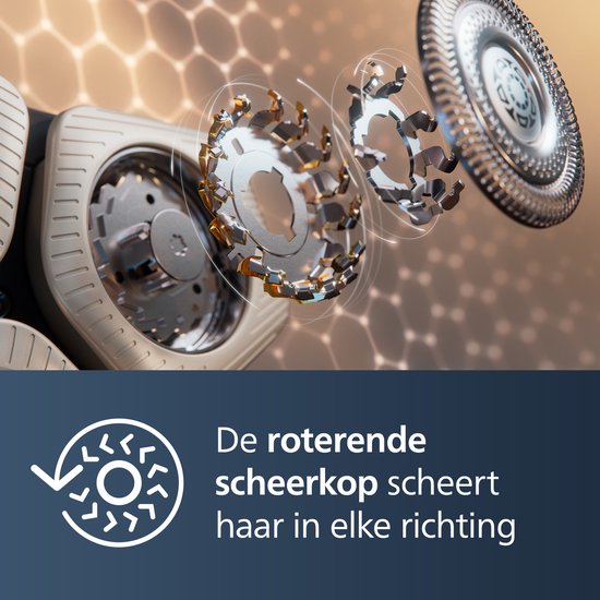 Philips Shaver S9000 Prestige Series SP9883/35 - Elektrisch scheerapparaat - Met uitklapbare trimmer - Neustrimmer opzetstuk - mannen