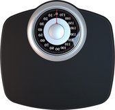 Bol.com Weegschaal analoge schalen tot 180 kg niet slip rubberoppervlak extra grote cijfers hoge achtereenvolgens persoonlijke s... aanbieding