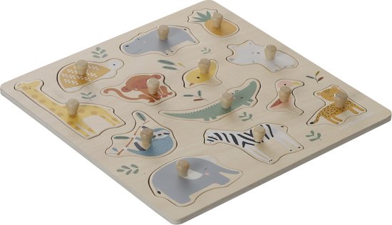 Vertbaudet Puzzle met jungle-knopen van VER — afbeelding 5