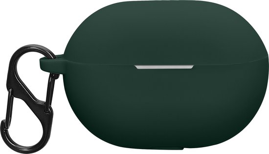 kwmobile cover voor oordopjes case - geschikt voor JBL Live Pro 2 TWS - Trendy beschermhoes draadloze oordopjes in zwart - Online Radio