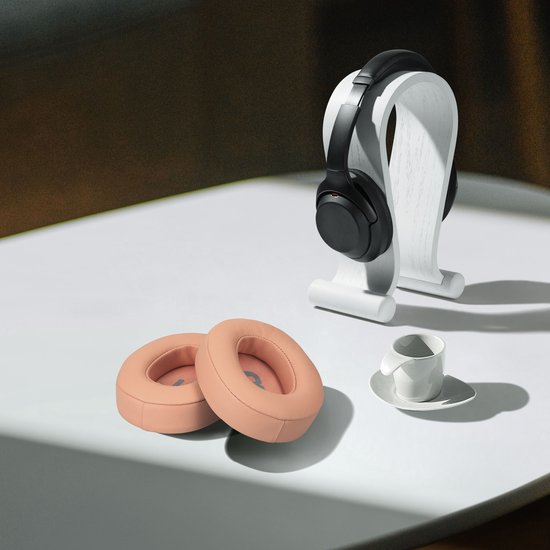 Coussinets Remplacement Kwmobile Pour JBL Tune | Simili Cuir Et Mousse Confortable - Noir