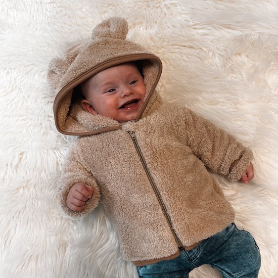 Babykleding Jas Maat 50 Baby Teddyjasje Voor Baby's Little Prince