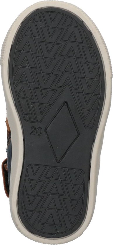 BunniesJR 224751-514 Baskets pour femmes Hautes Garçons - Marron - Cuir - Lacets