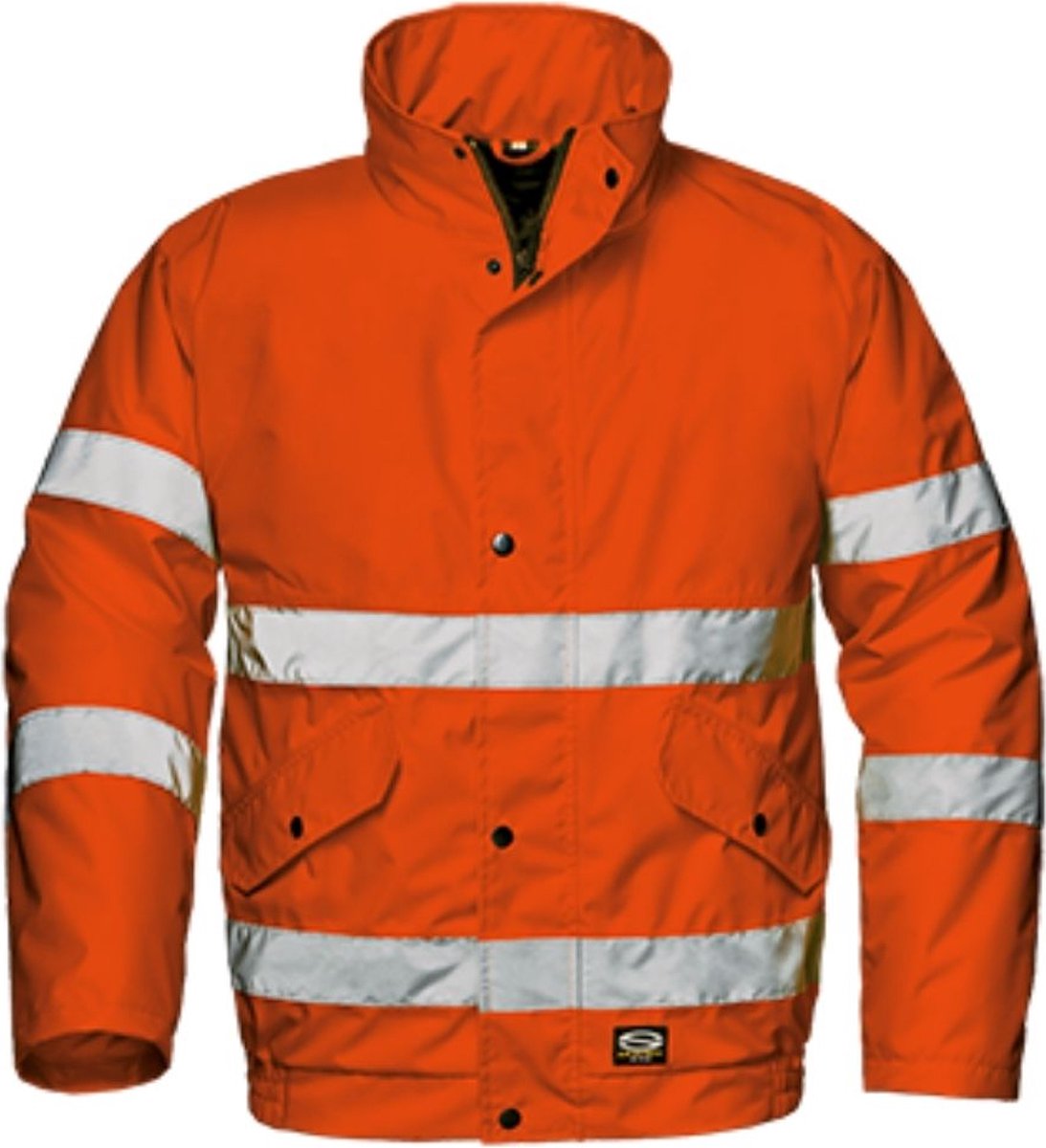 SIR SAFETY SUPER ESSENTIAL Hi Vis Reflecterend Parka Werkjas HEREN Veiligheidsjas Oranje - Waterdicht - Gevoerd - Reflecterende Band