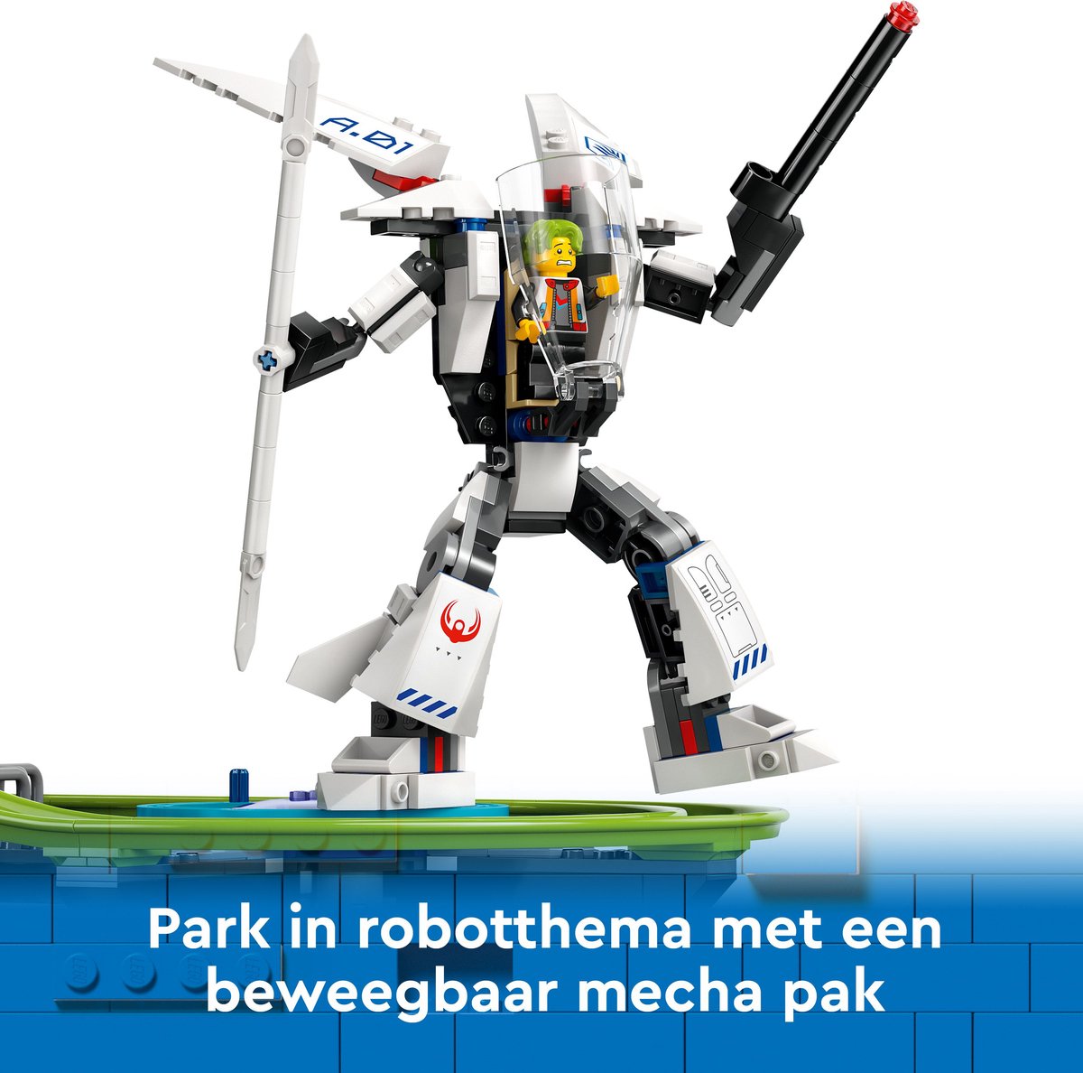LEGO City Achtbaan in Robotwereld speelgoed - 60421 — afbeelding 4