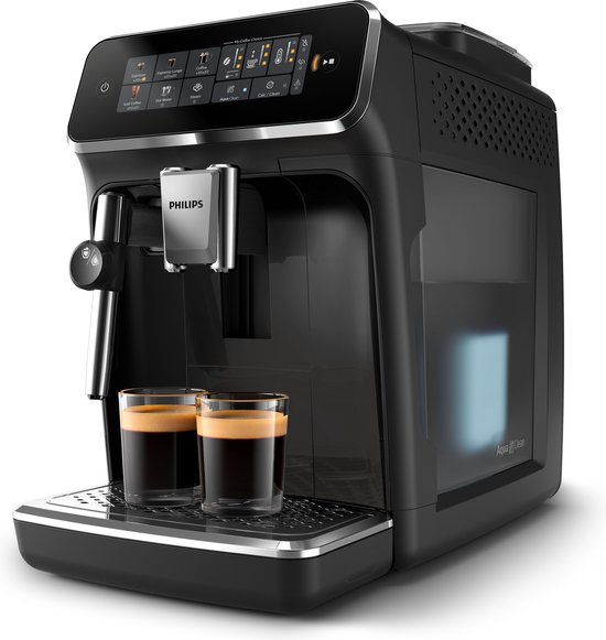 Philips 3300 Series EP3321/40 - Espressomachine - 4 Soorten Koffie + Heet Water - Zwart - + AquaClean Filter