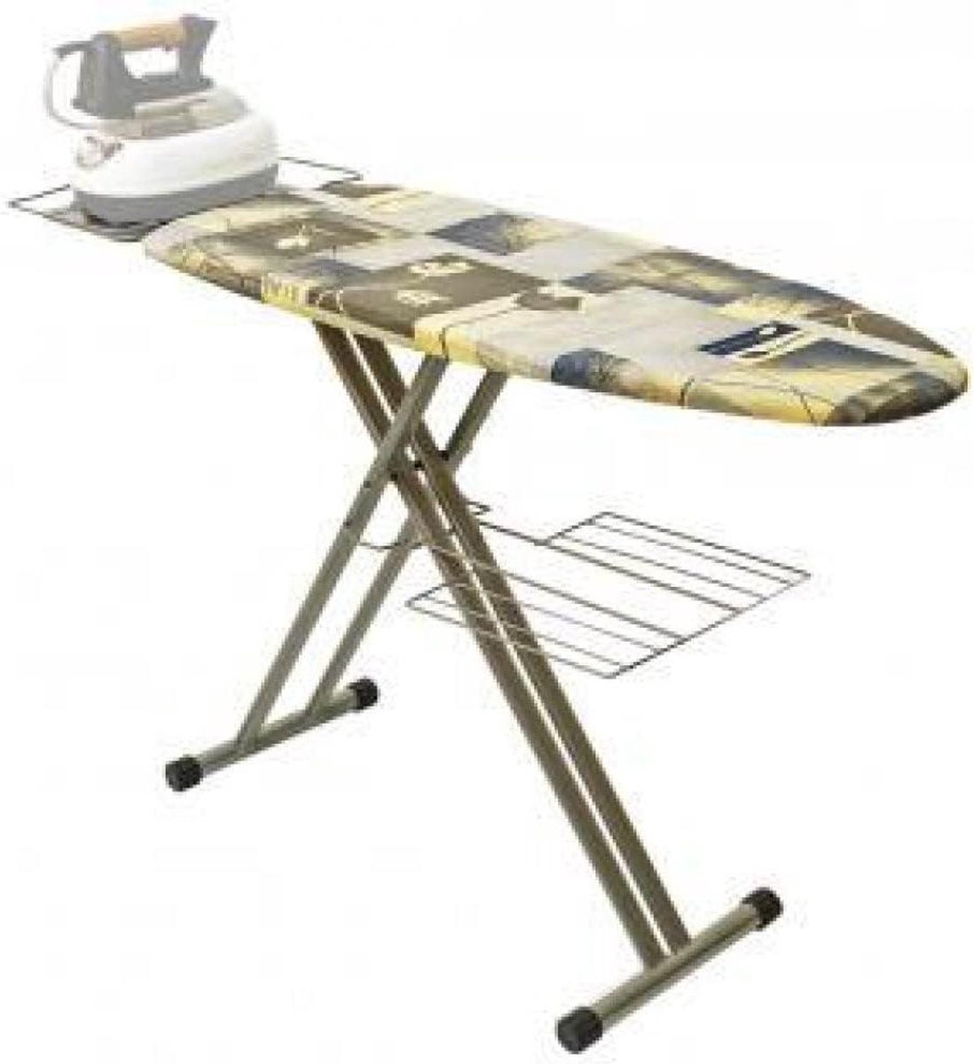 Stalen frame strijkplank 117 x 40 cm extra breed model