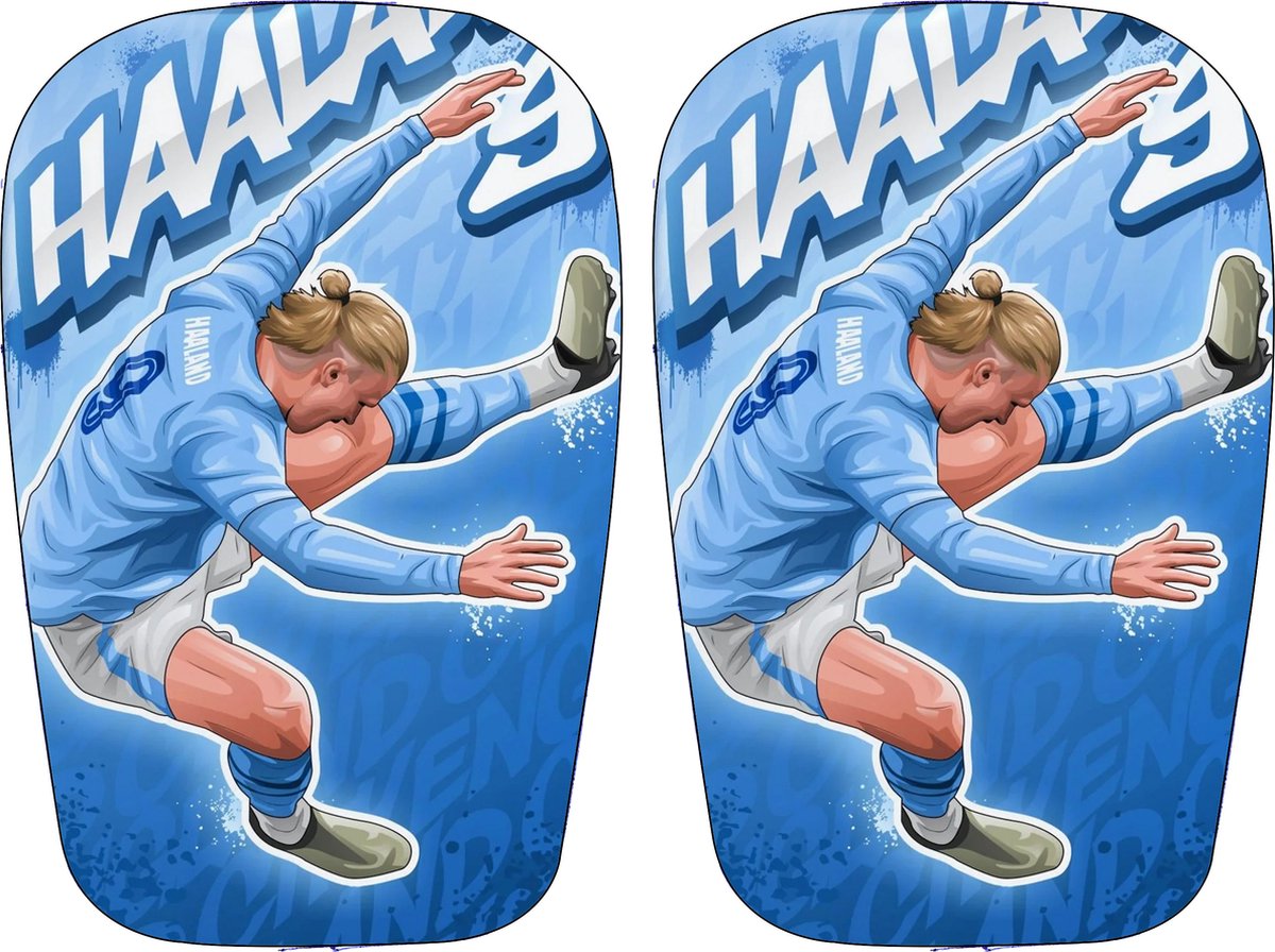 Haaland scheenlappen Manchester City - Maat S