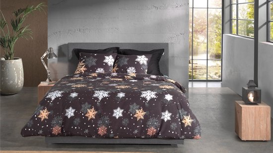 Heckettlane Avrem Dekbedovertrek - Eenpersoons - Flanel - 140x200-220cm - Multi van Heckettlane — afbeelding 4