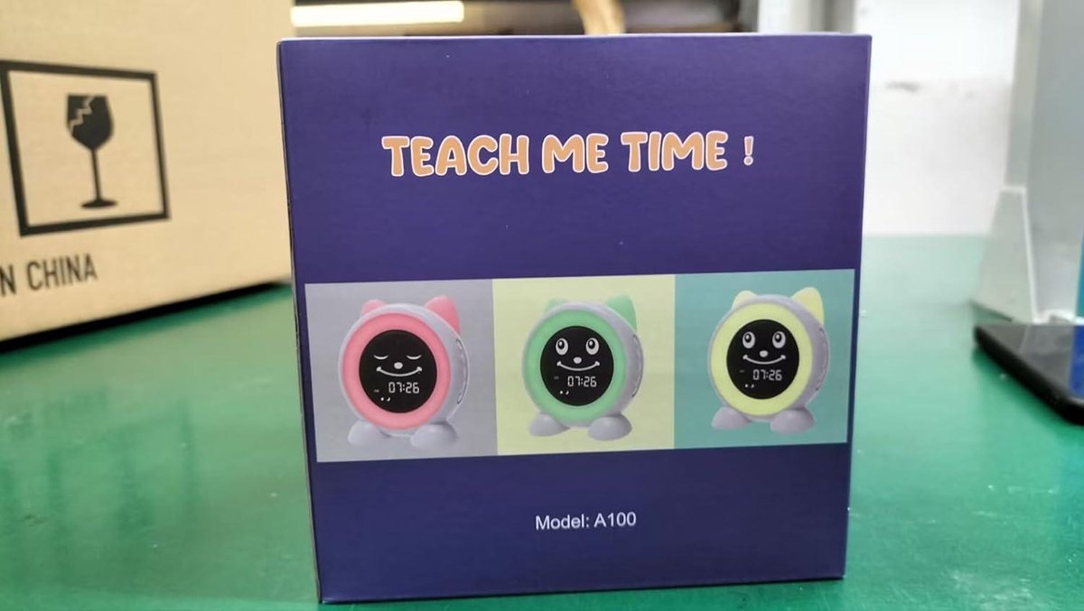 Kids Alarm Clock Target Wekker Voor Kinderen, Slaaptrainer Voor Kinderen Met Emoji En Nachtlampje, Schattige Wekker Voor Meisjes En Jongens Die Voor Het Eerst Naar School Gaan Kids Alarm Clock Radio