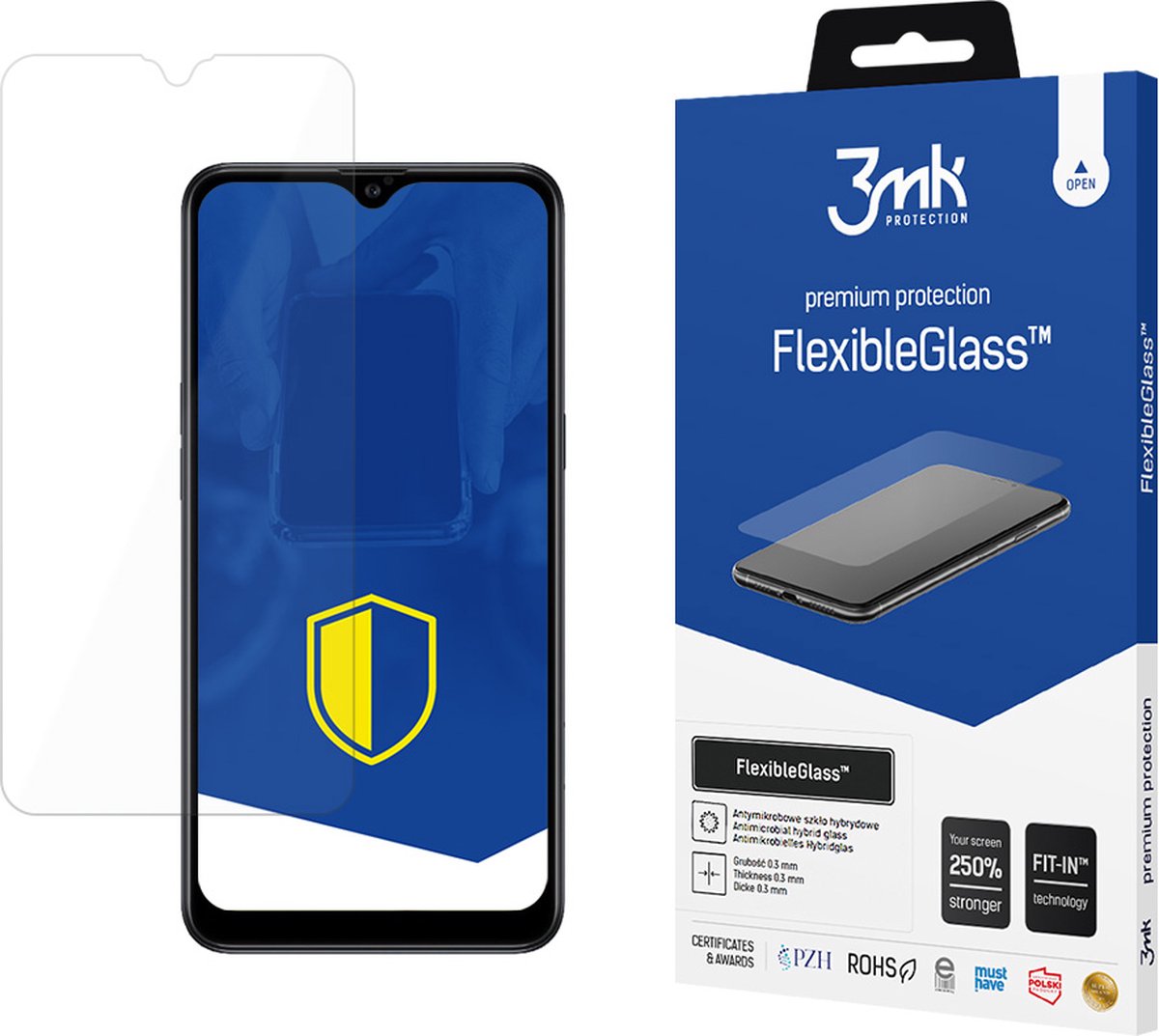 Samsung Galaxy A10s - 3mk FlexibleGlass