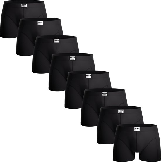 BOXR Underwear Boxers en Bambou - Lot de 4 - Doux comme de la Soie et