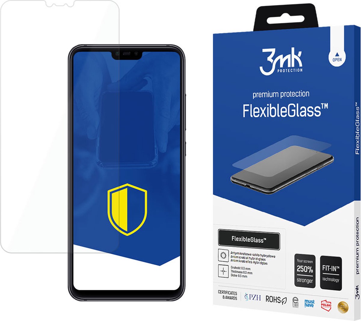 Xiaomi Mi8 Lite Global - 3mk FlexibleGlass