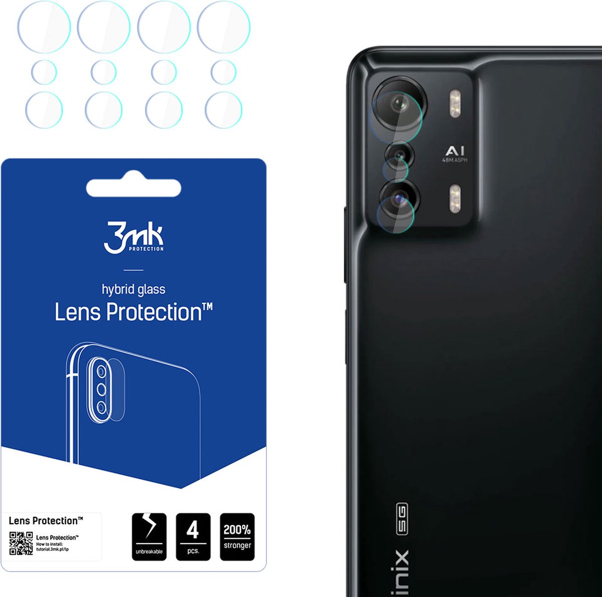 Infinix Zero 5G - 3mk Lens Protection