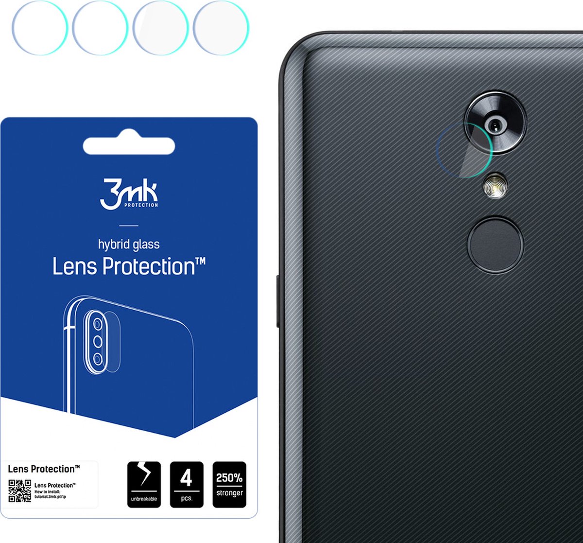 LG Stylo 4 - 3mk Lens Protection
