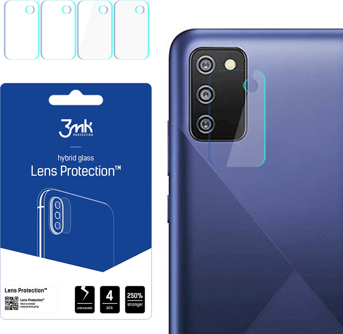 Samsung Galaxy F02s - 3mk Lens Protection