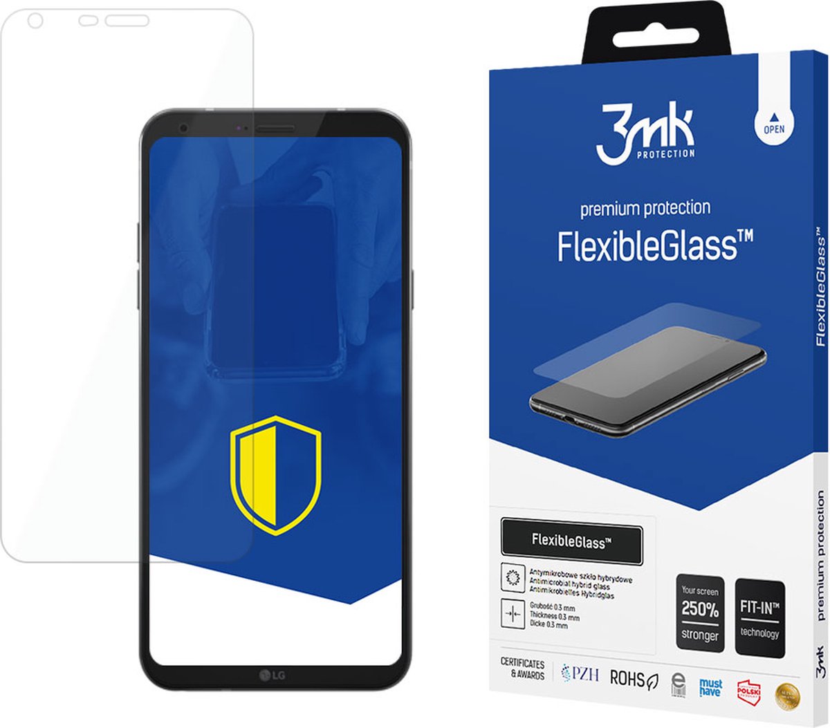 LG Q6 - 3mk FlexibleGlass