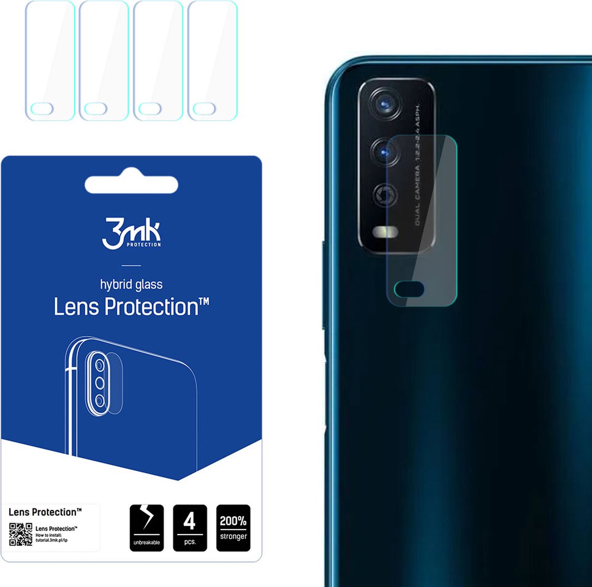 Vivo Y12G - 3mk Lens Protection