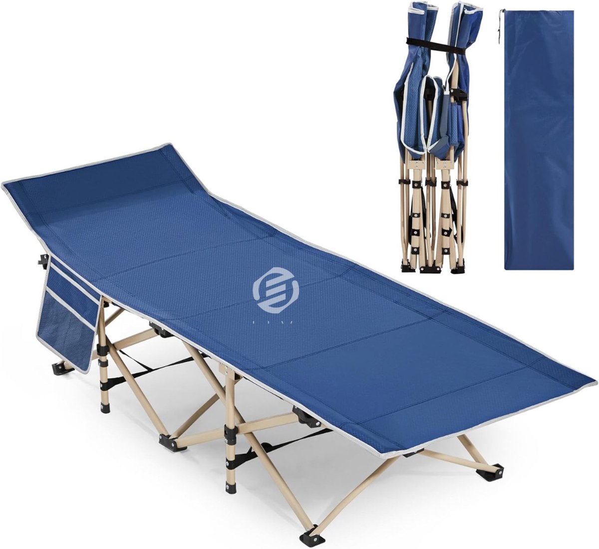Equivera Veldbed - Kampeerbed - Veldbedden - Veldbed Kamperen - Kampeermatras