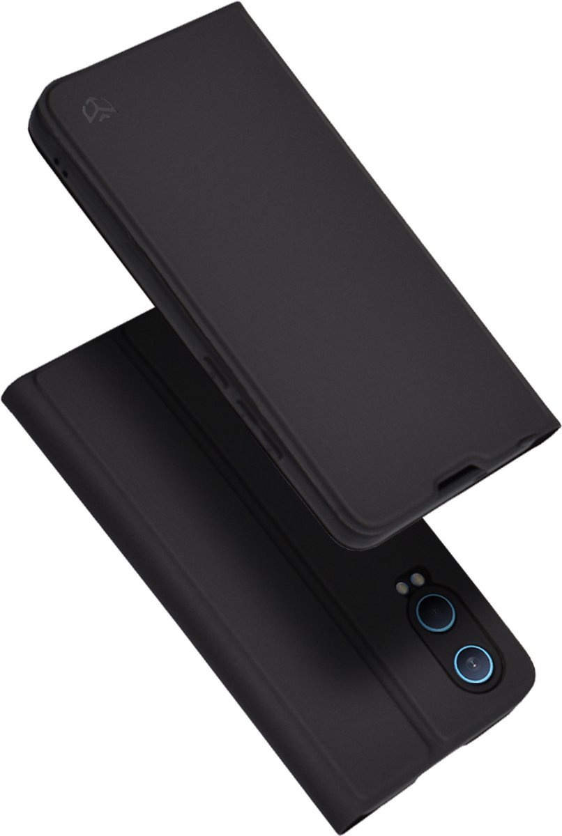 Techsuit Magskin Book Wallet Case hoesje voor OnePlus Nord CE 4 Lite - Zwart