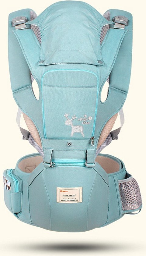 Foto: Avoir avoir luiertas babydraagzak ergonomische draagzak babydraagzak baby draagdoek kinderdrager babydrager draagzak voor baby s ergonomisch sky blauw